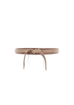 Skinny Wrap Belt - Taupe