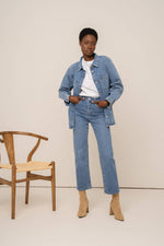 CAMILA STRAIGHT LEG JEANS - LT Wash