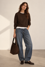 POLLY SWEATER CHOCOLATE