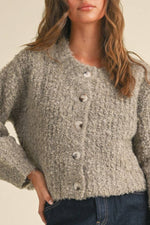 JACKIE TEXTURED CARDIGAN