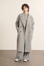 TRAVIS Long Wool Coat