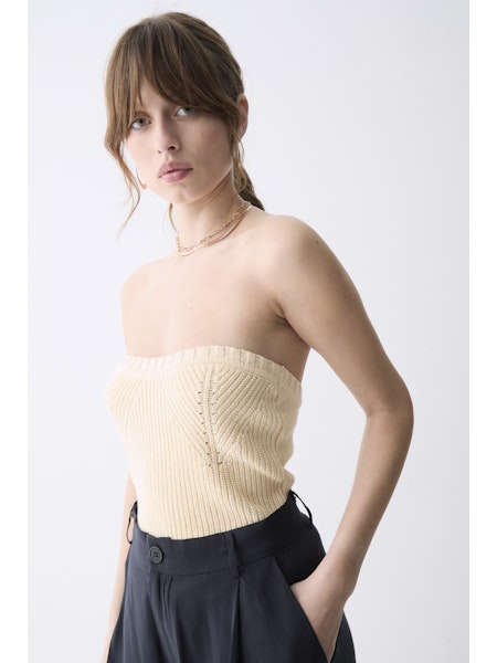SHEA KNIT TUBE TOP