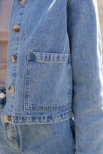 VANCE DENIM SHACKET