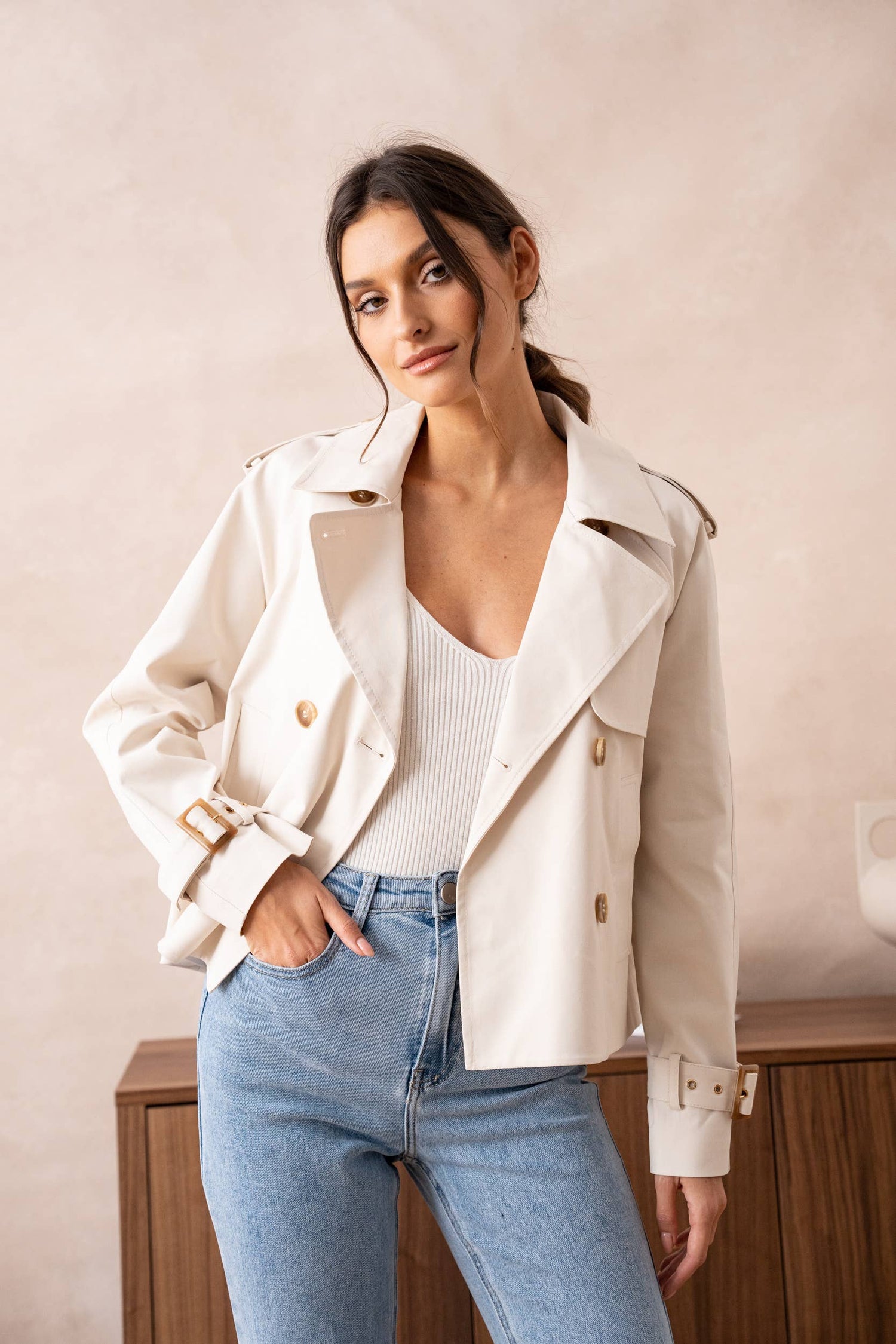 CLASSIC CROPPED TRENCH