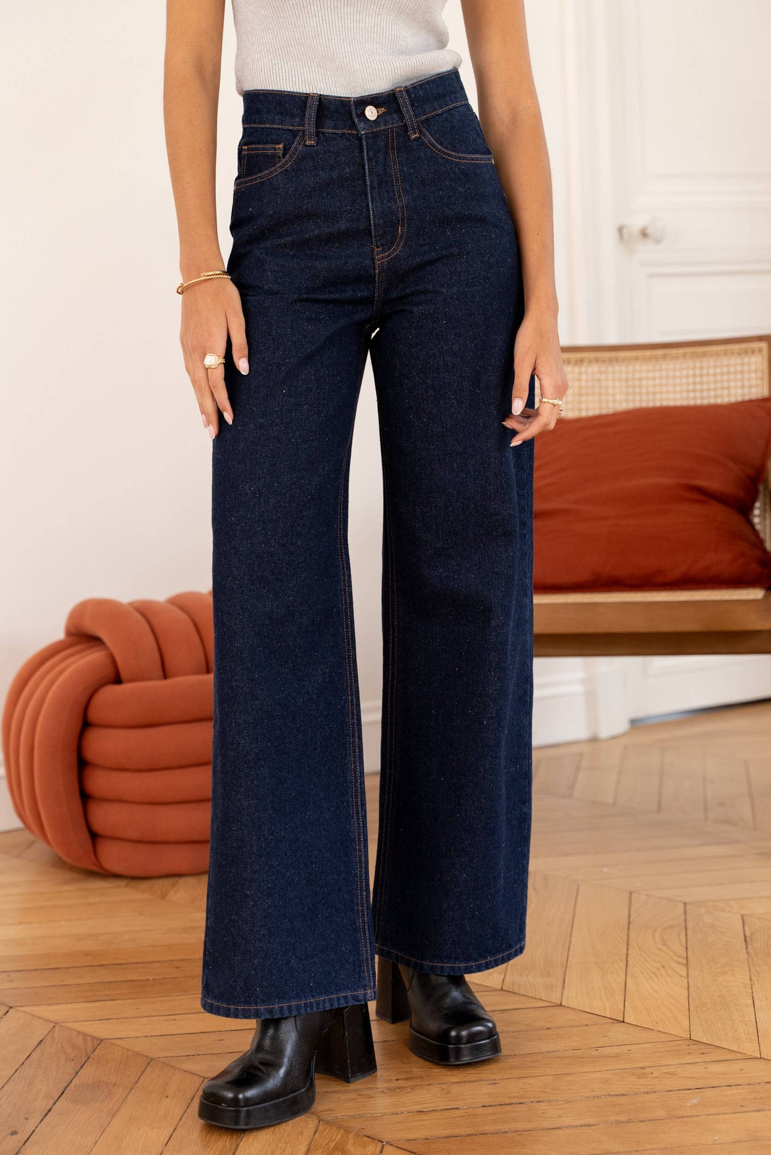 MAËLLE WIDE-LEG JEANS
