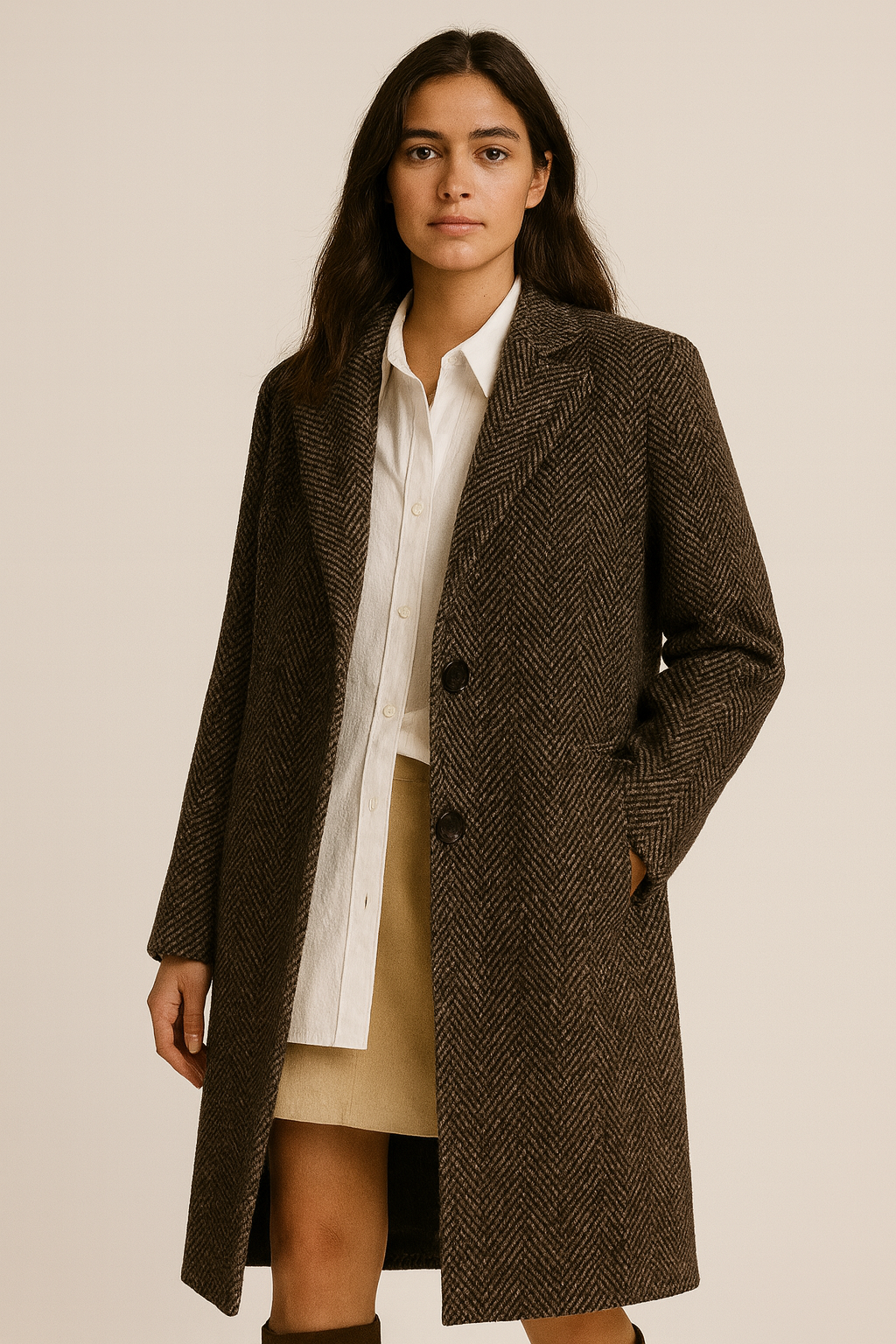 MALIA LEATHER MINI SKIRT