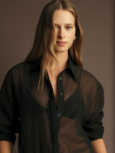 HARLOW SHEER SHIRT