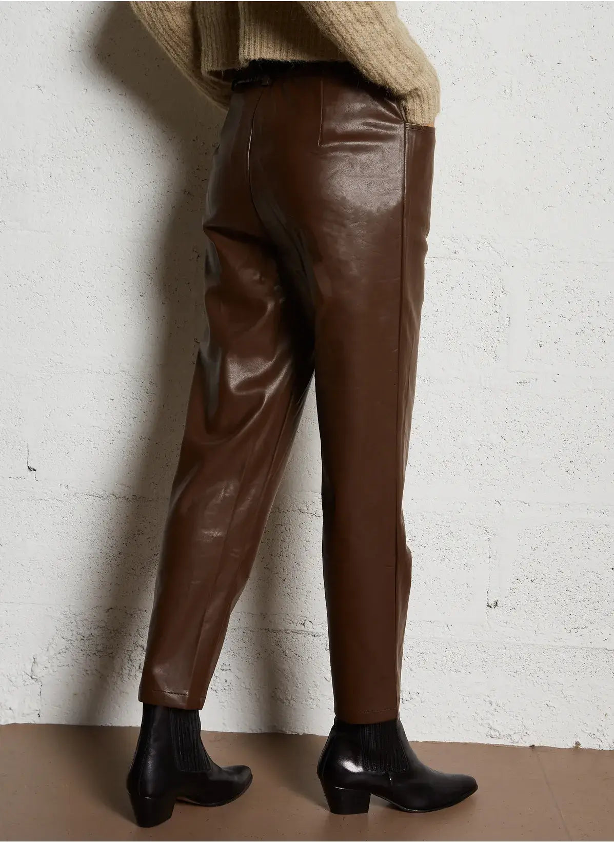 KIRA LEATHER TROUSER