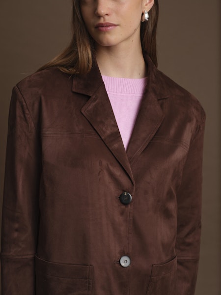 DIVYA SUEDE BLAZER