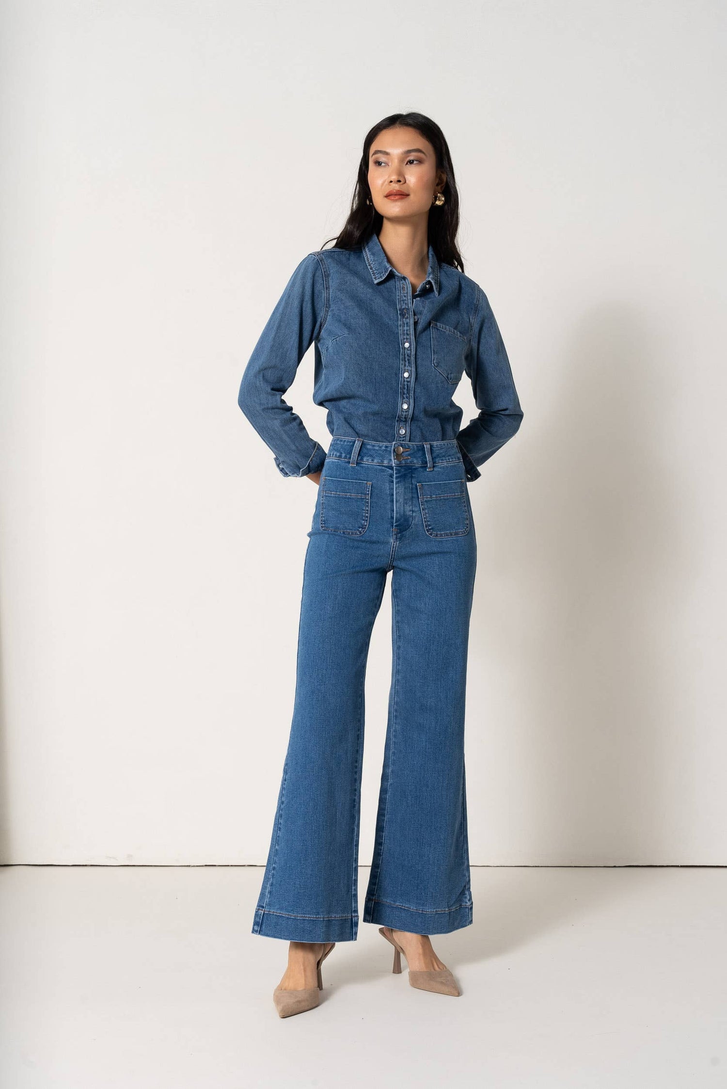 CELIA DENIM SHIRT