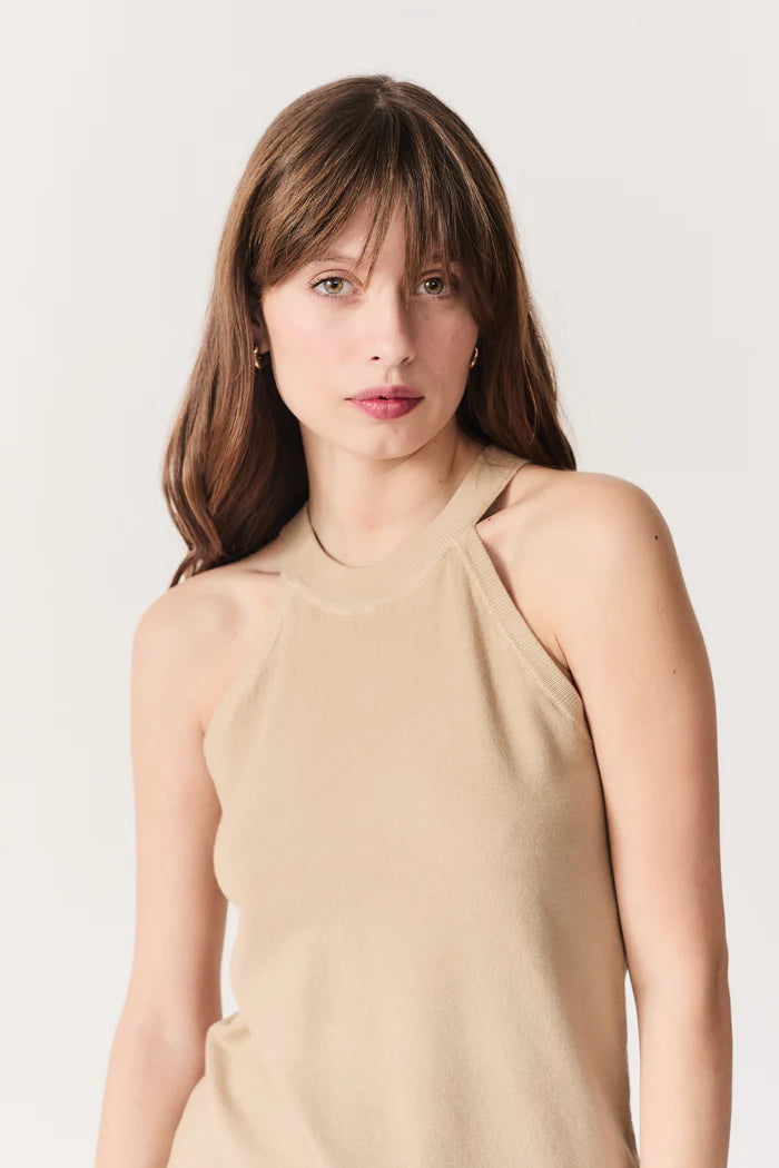 CARTAXO KNIT HALTER TOP