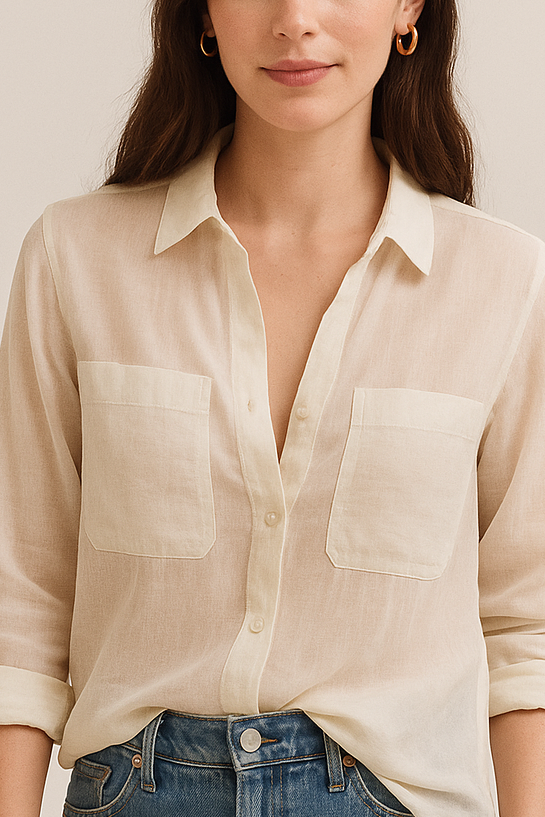 GIA SHEER SHIRT