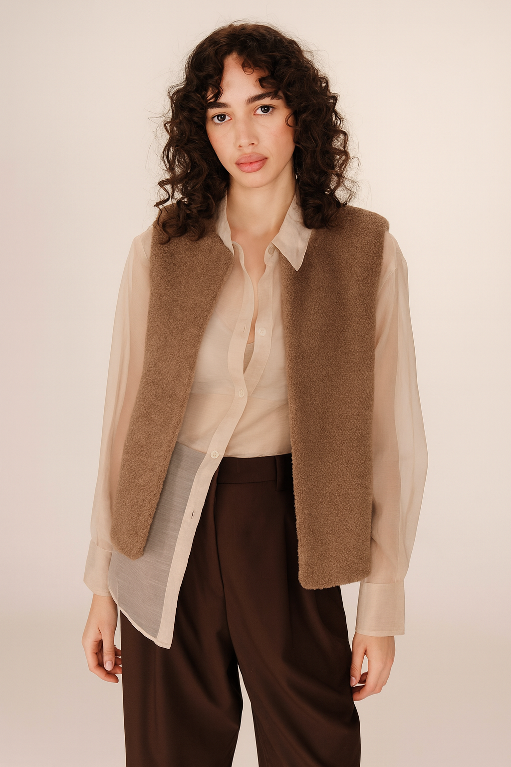 GIA SHEER SHIRT