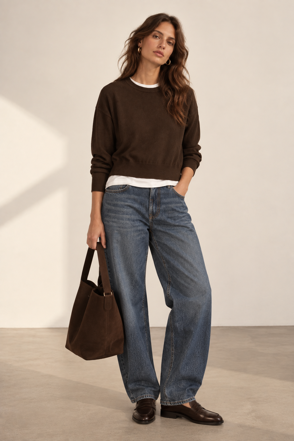 POLLY SWEATER CHOCOLATE