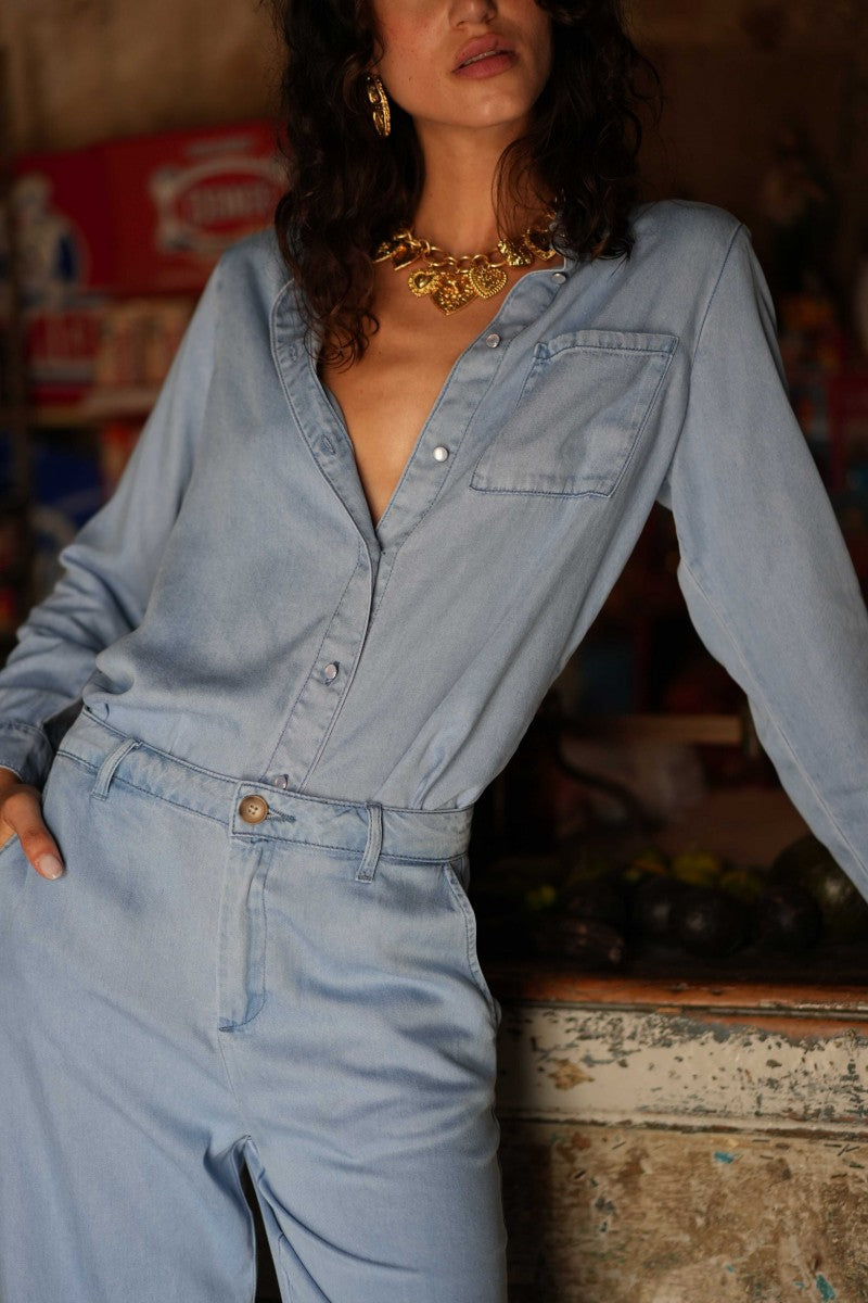 CAMILLE  BUTTON-DOWN SHIRT