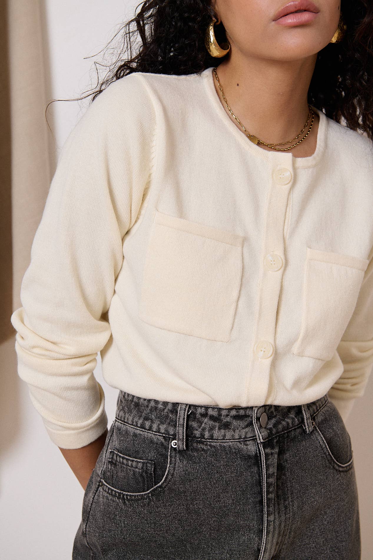 FRANCESCA POCKET CARDIGAN