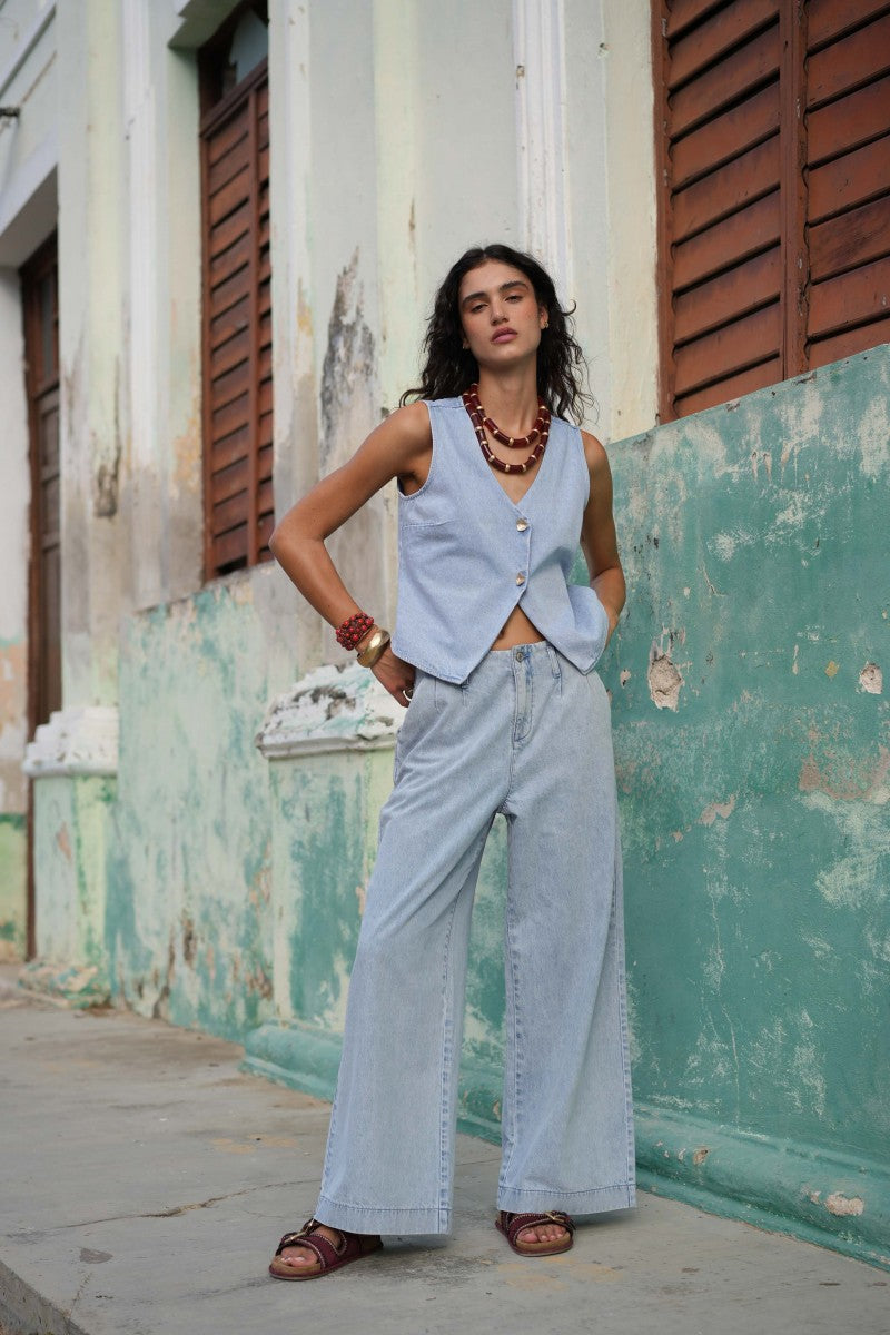 THÉONIE VEST TOP